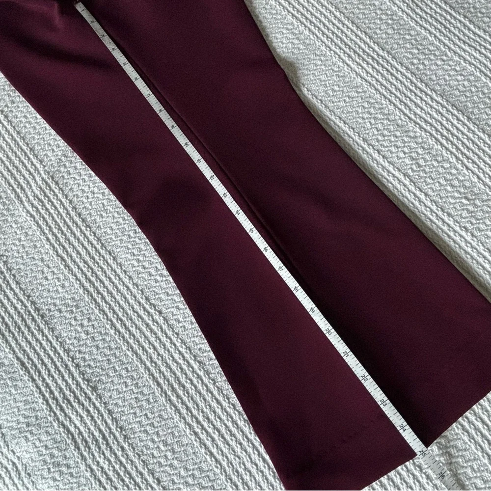Kate Spade Midnight Wine Cropped Flare Pants